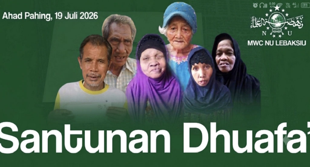 SANTUNAN DHUAFA DAN JOMPO